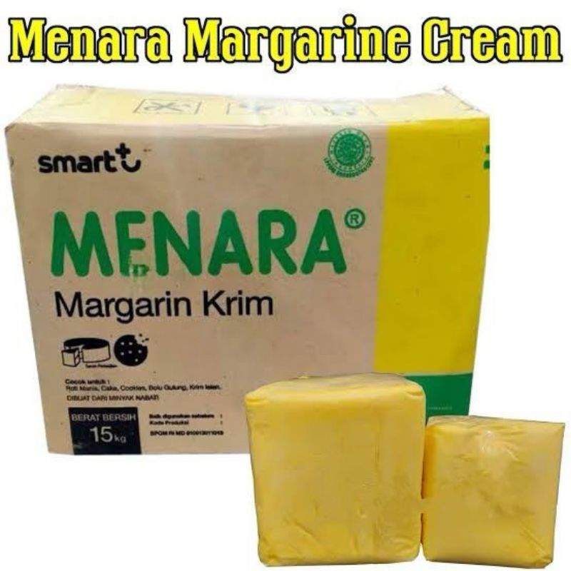 

MENTEGA MARGARIN MENARA KRIM 250, 500, 100O GRAM EXP 2026