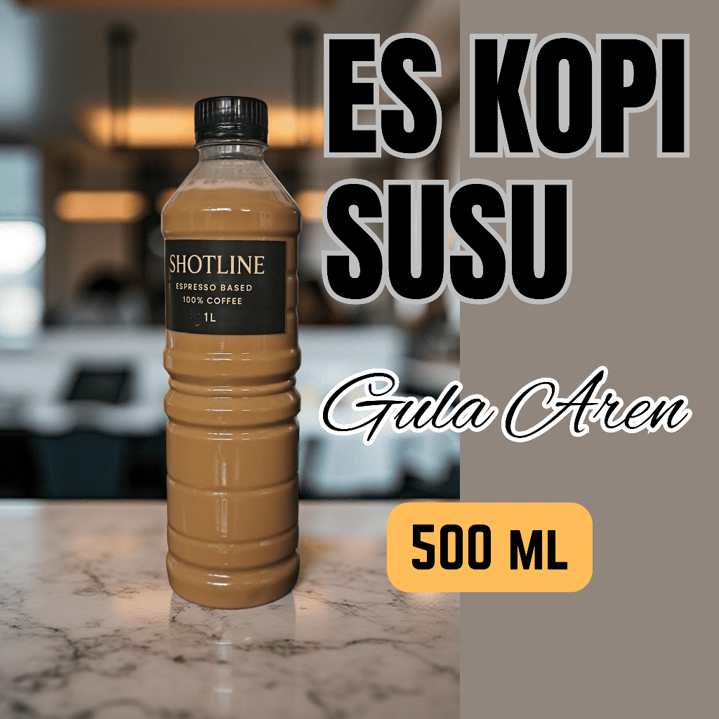 

Shotline Coffee Es Kopi Susu Gula Aren 500 ml Coffee Roastery Ready To Drink