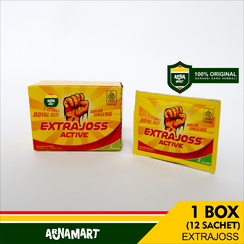 

EXTRAJOSS ACTIVE 1BOX (ISI 12SACHET)