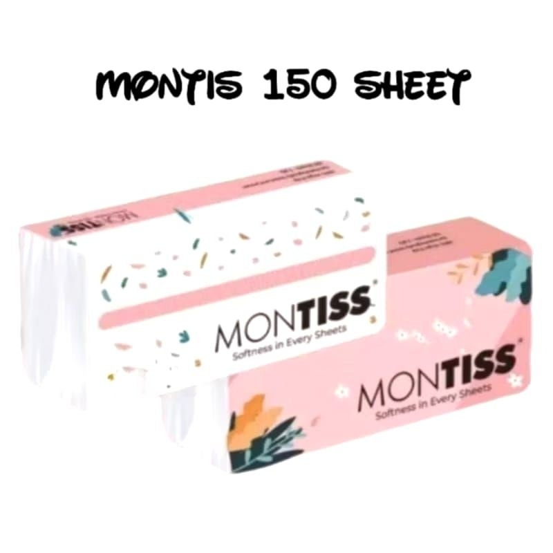 #Tisu Montiss 150 Sheets