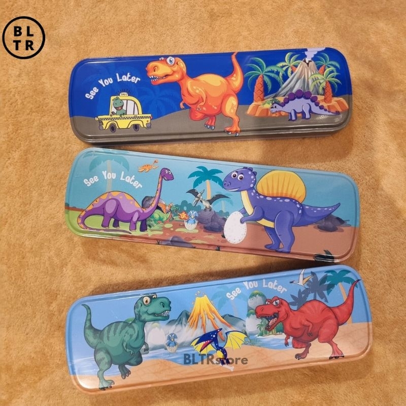 

PCS // TEPAK SENG FANCY DINO (LPY5511) // TEMPAT PENSIL KALENG 2 SUSUN // TEPAK KARAKTER