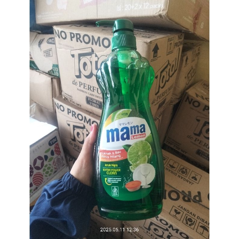 mama lemon 1 liter botol pump
