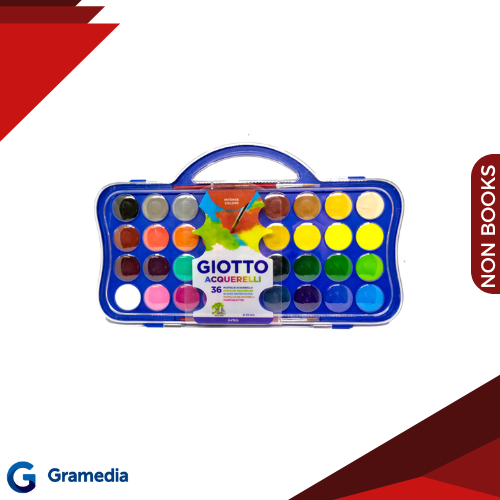 

Gramedia Medan - LYRA Giotto Watercolor Block 30mm 36cols