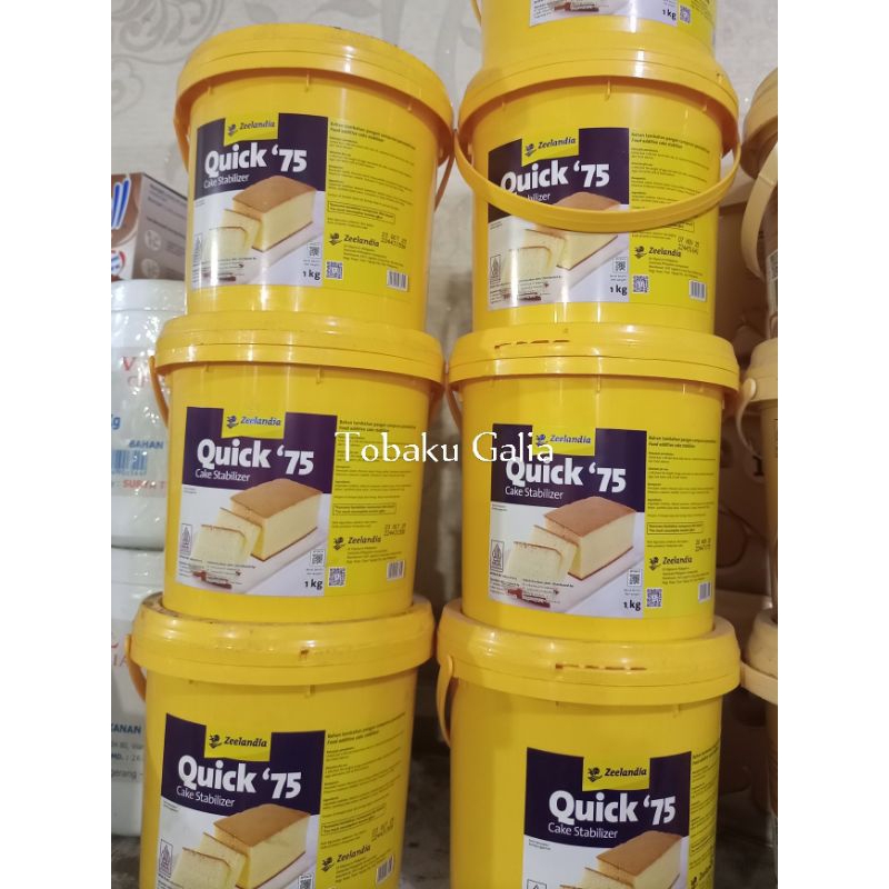 

ZEELANDIA QUICK '75 CAKE STABILIZER KEMASAN 1KG