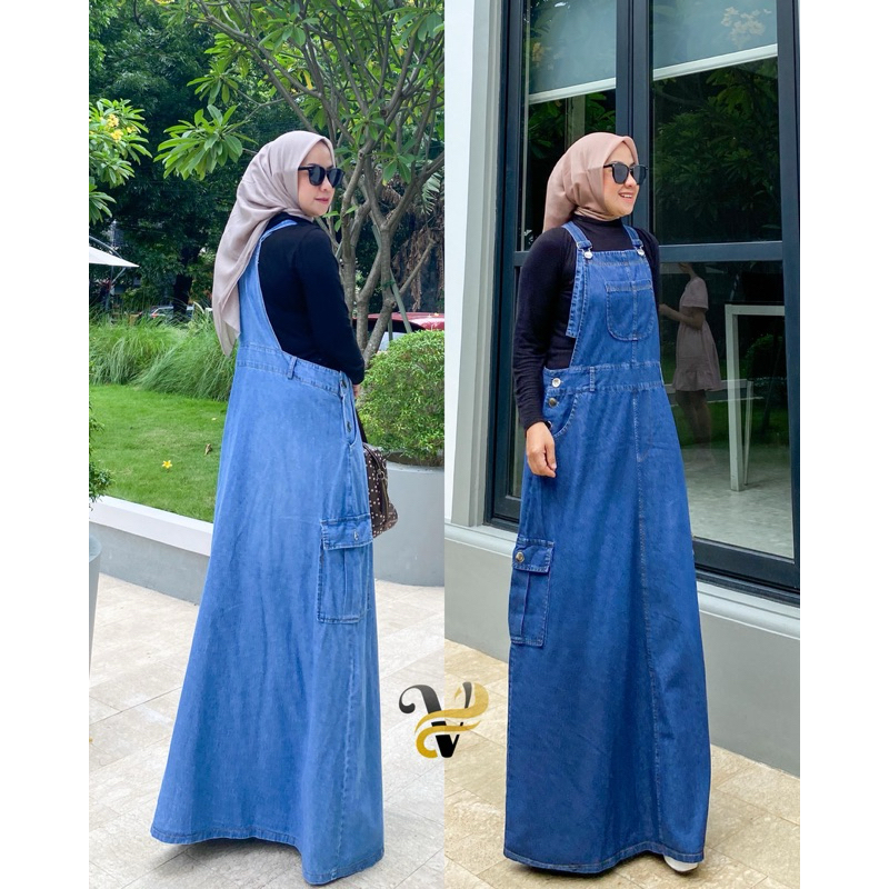 GRETTA SKIRT OVERALL,OVERALL JEANS,OVERALL PREMIUM,OVERAL BY IRWINOV,IRWIOV ORIGINAL