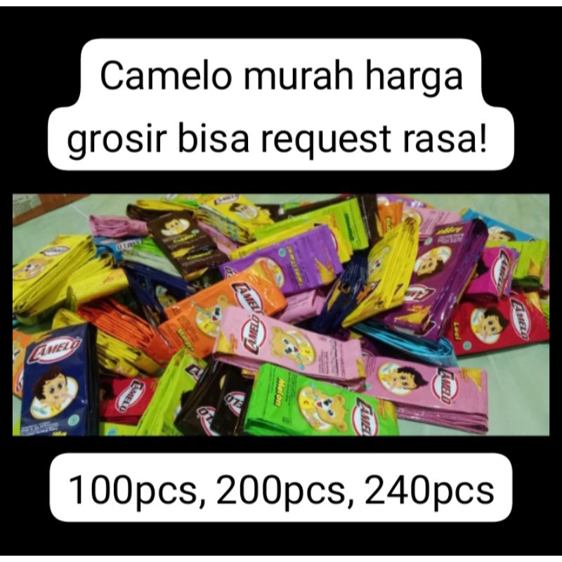 

Es Camelo Murah 240 pcs Bisa Request Rasa