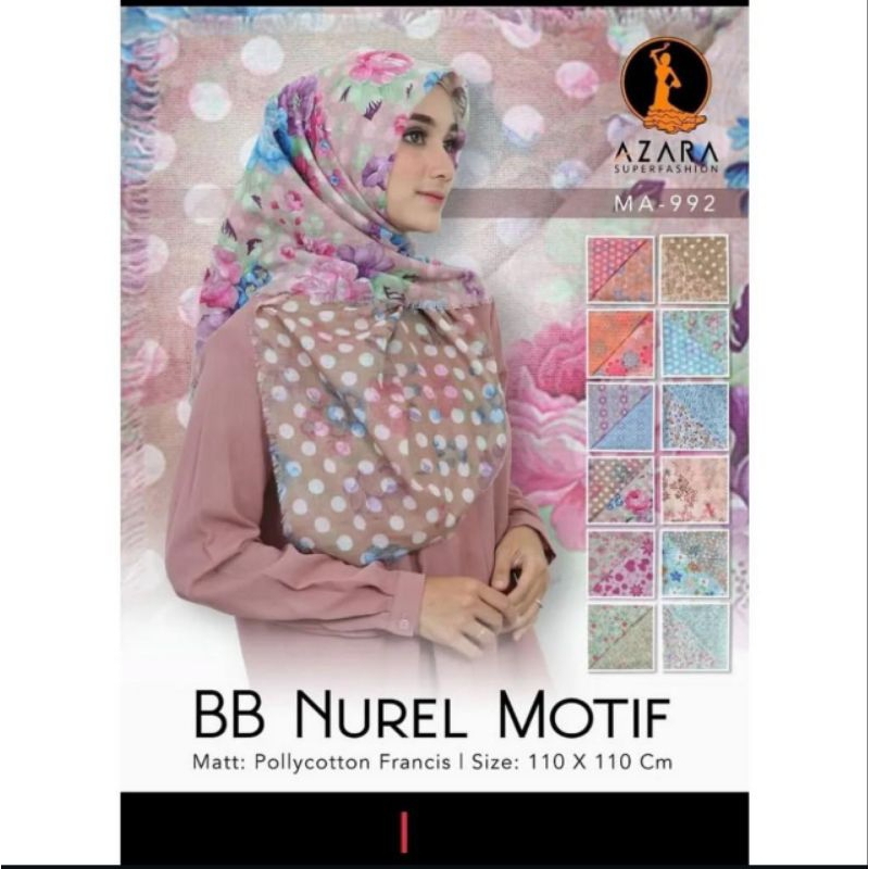 SEGIEMPAT AZARA BB NUREL MOTIF