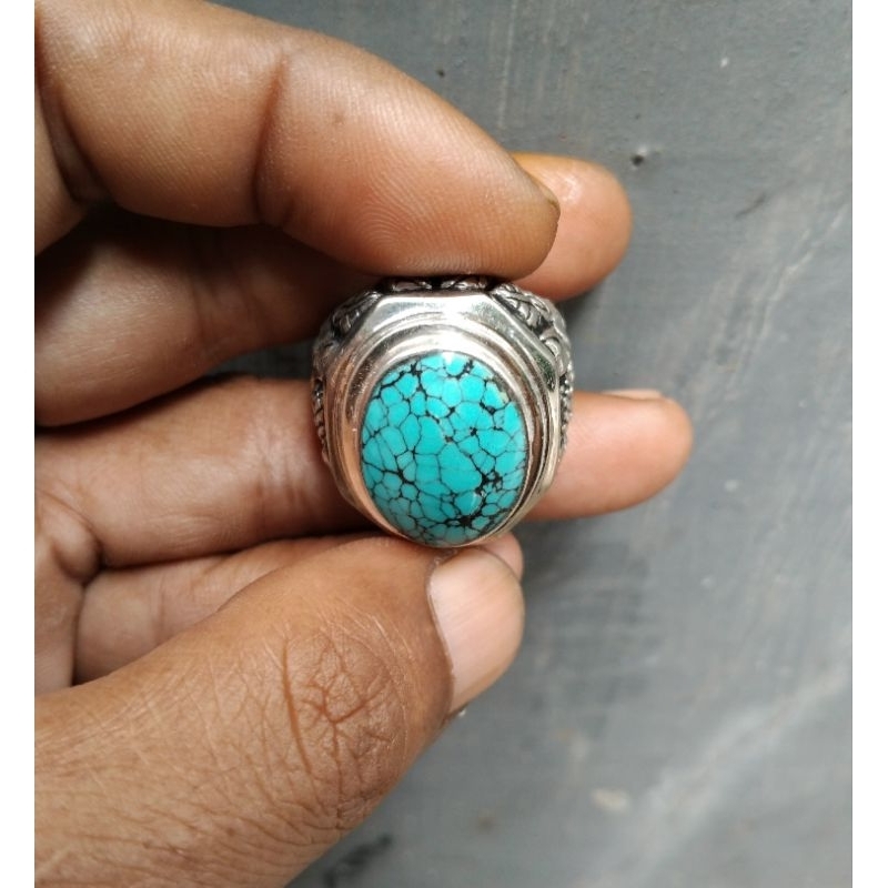 Batu pirus hubei hijau tosca pirus hubai pecah seribu pirus xinjiang hijau tosca pecah seribu natura