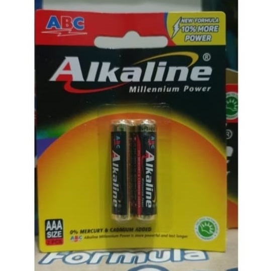 Baterai ABC Alkaline AAA Original