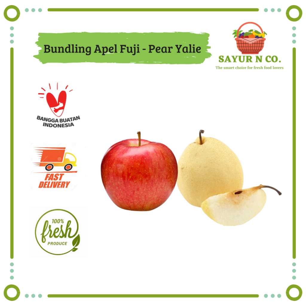 

Bundling Apel Fuji - Pear Yalie Segar | Sayur N Co Bekasi