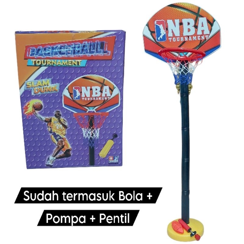 Mainan Ring Basket NBA Tiang Ring Basket Besar
