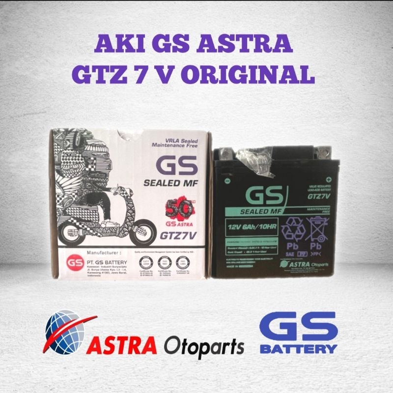 AKI GS ASTRA GTZ 7 V ORIGINAL