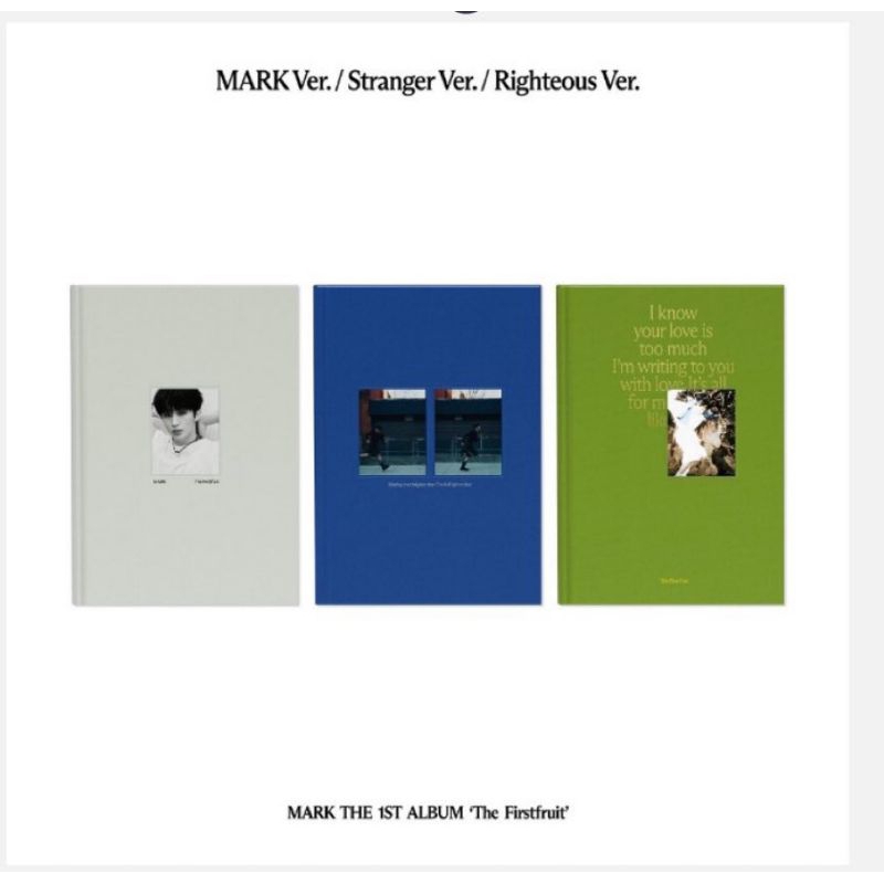 *ALBUM MARK LEE THE FIRST FRUIT* SEALED/UNOPENED ALBUM MARK LEE NCT DREAM