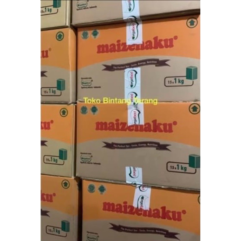 

Tepung Maizena Maizenaku 1 kg x 18 pcs per 1 Dus/Karton Corn Starch