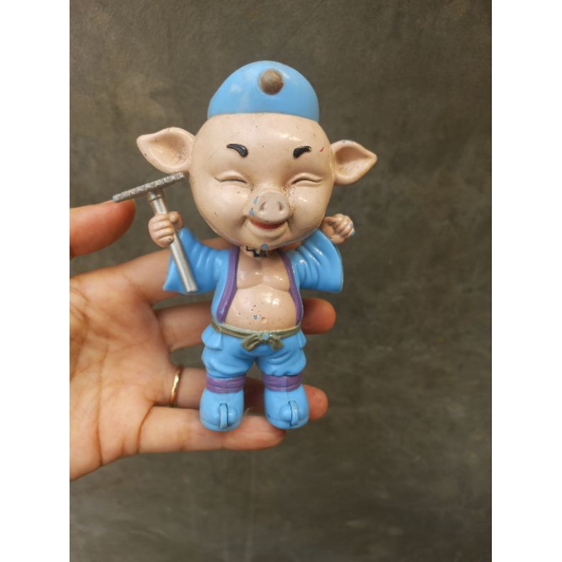 Figure mainan Cu Pat Kai Kera Sakti siluman babi Sungokong