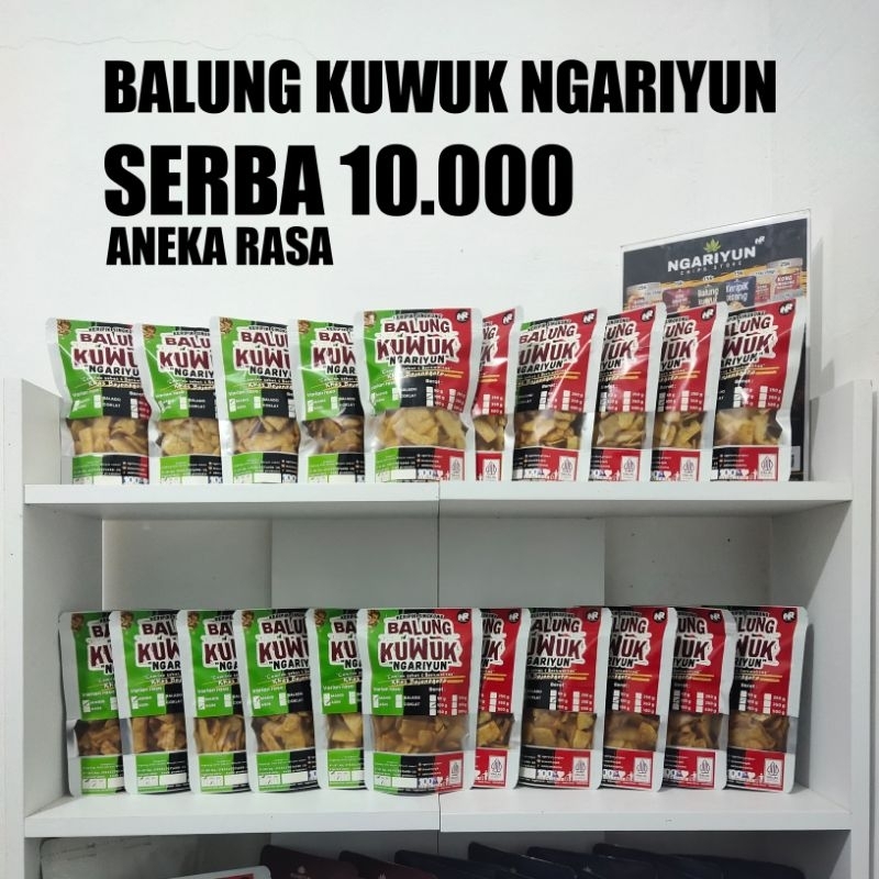 

SERBA 10.000an BALUNG KUWUK ANEKA RASA (NGARIYUN) KHAS BOJONEGORO