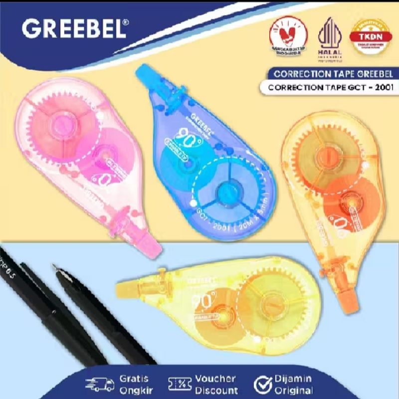 

GREEBEL CORRECTION TAPE GCT-2001