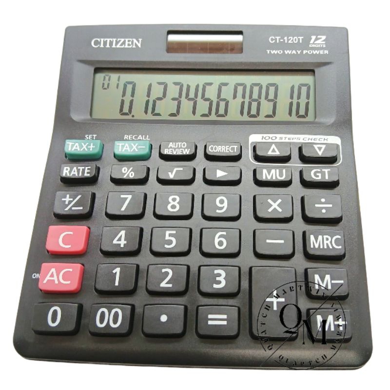 

[CUCI GUDANG] KALKULATOR CITIZEN CT-120T