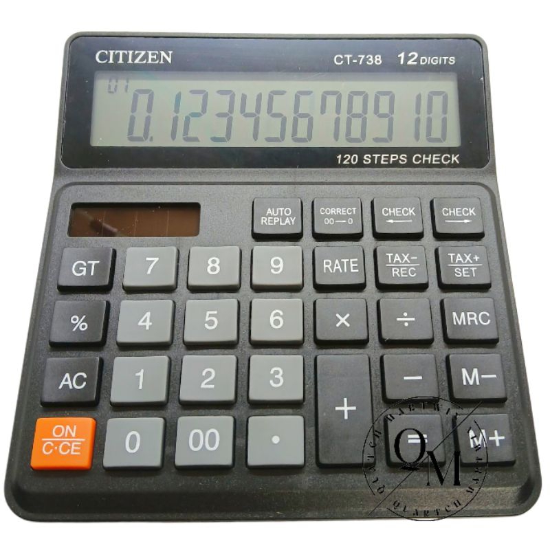 

[CUCI GUDANG] KALKULATOR CITIZEN CT-738