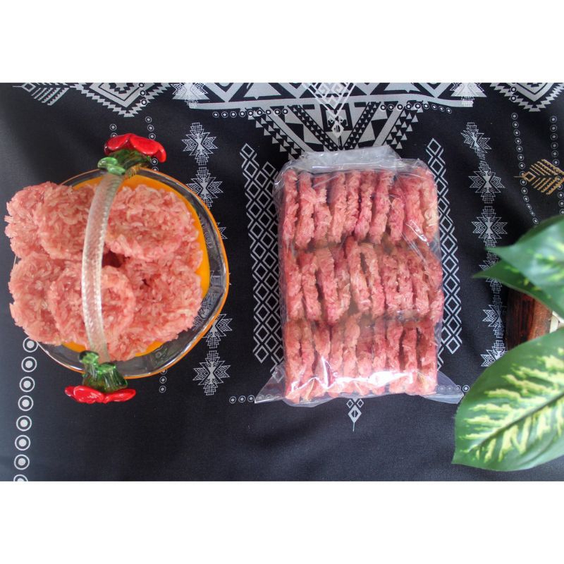 

raginang mentah merah asli ketan isi 20