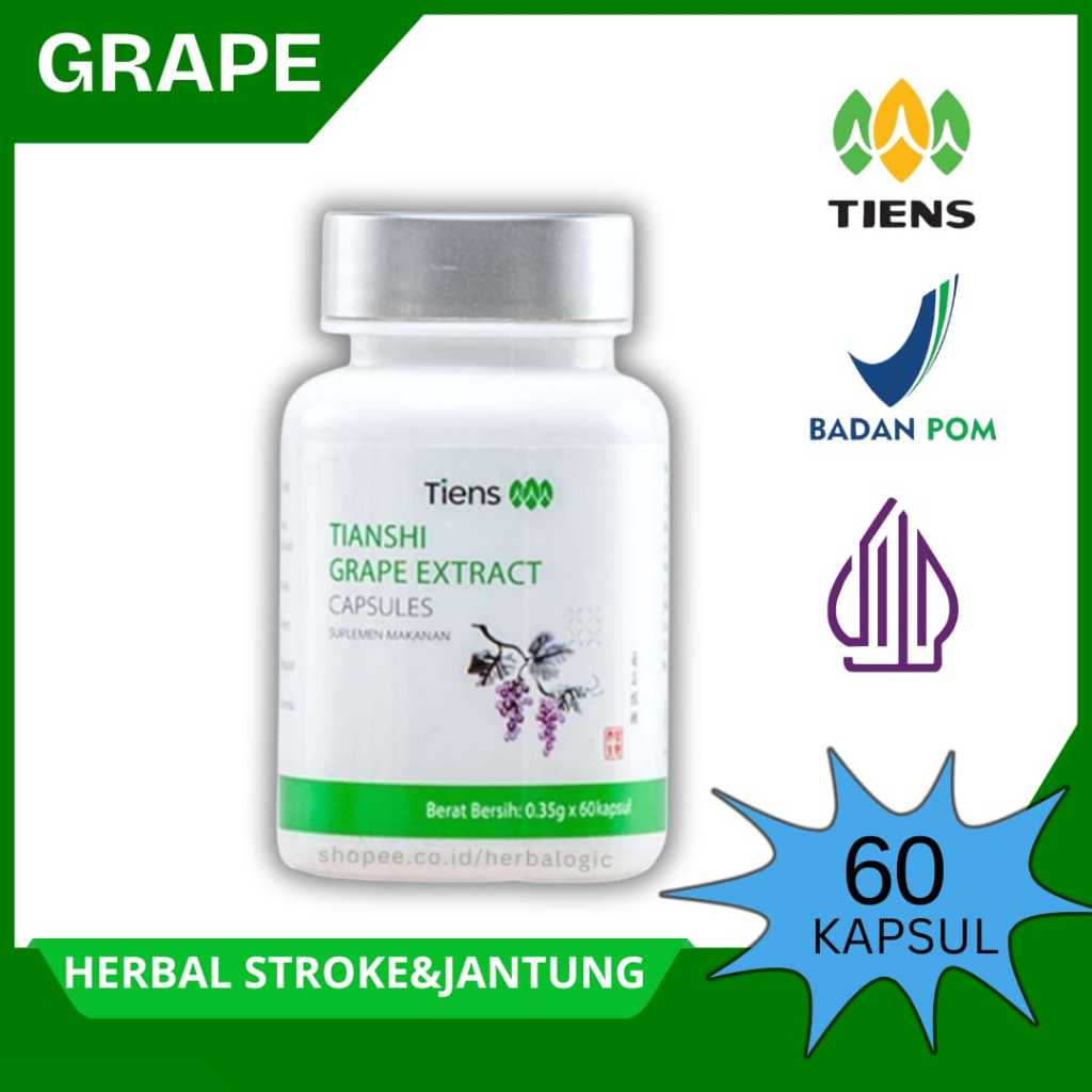 TIENS GRAPE EXTRACT | Herbal Pelangsing Badan 100% Original