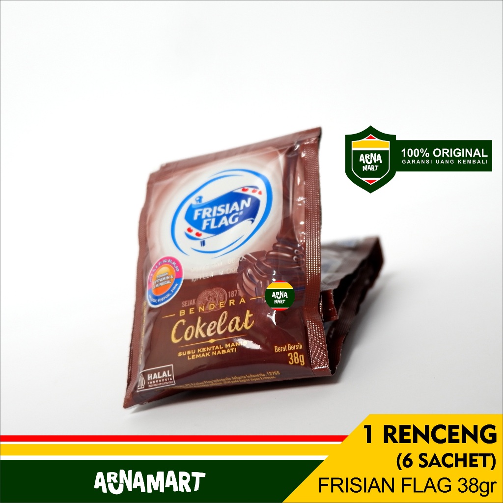 

SUSU KENTAL MANIS FRISIAN FLAG 38GR - 1RENCENG (6SACHET)