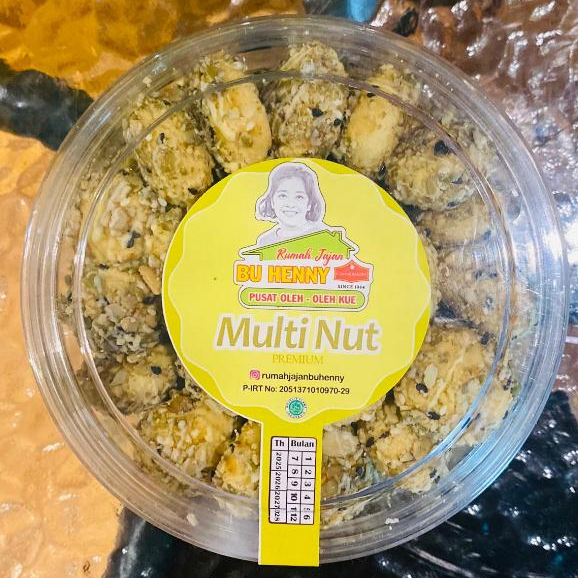 

MULTI NUT / Kue Kering/ Rumah Jajan Bu Henny
