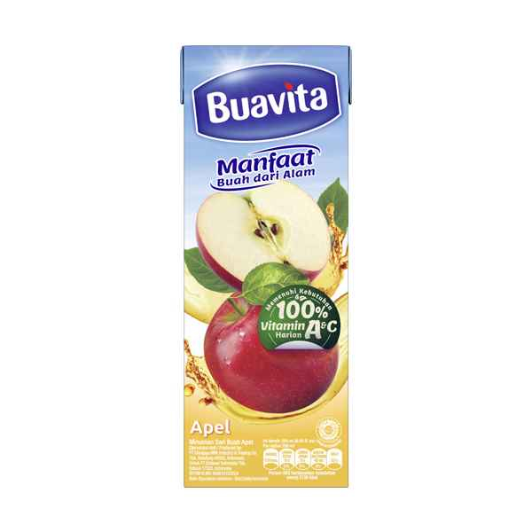 

BUAVITA JUICE SLIM (82312) APPLE TPK 245mL