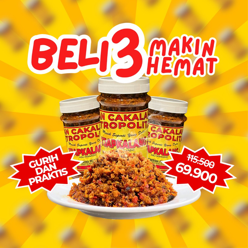 

SAMBAL CAKALANG BALADO ABON/SUWIR 100G
