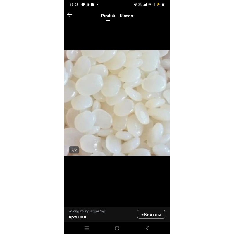 

Promo kolang kaling super 500 gr