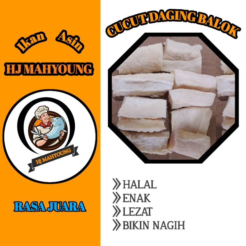 

CUCUT DAGING BALOK PUTIH 500gr