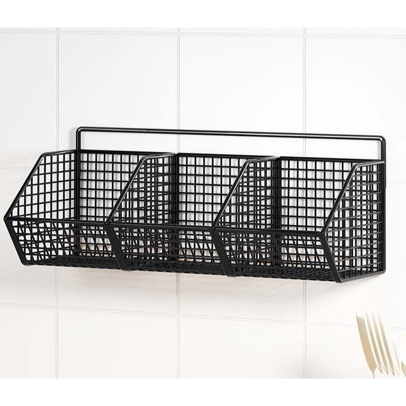 rak buah rak serbaguna nempel dinding besi