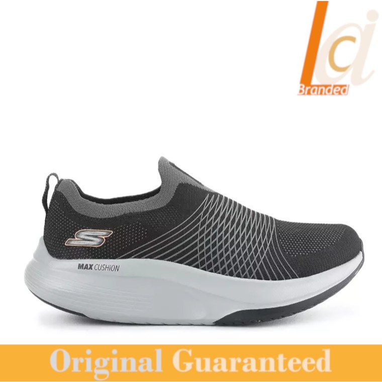 Sepatu Platform Sneakers/Slip On Pria Original Skechers Go Walk Max Walker - Black