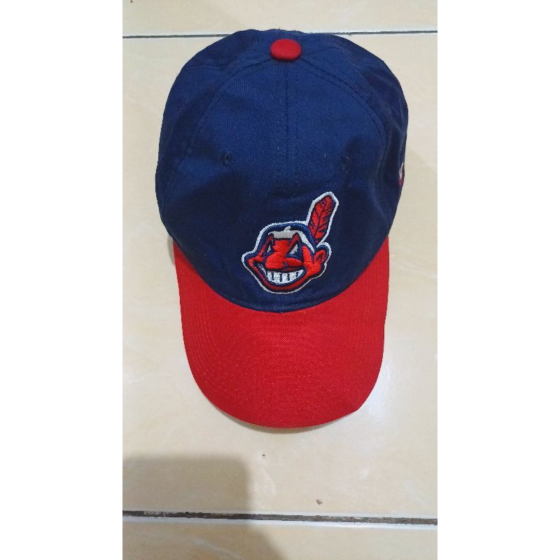 Topi pria keren laki laki distro snapback baseball MLB Indiana Original