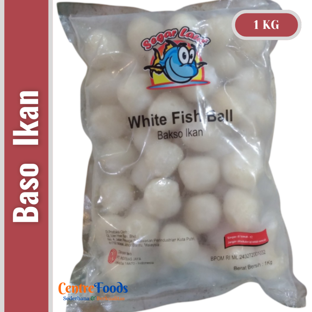 

Bakso Ikan - Baso Ikan White Fish Ball SEGAR LAUT | 1.000gr [ Harga Per BKS ]