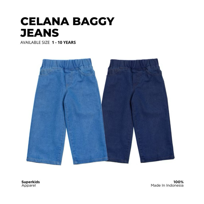Jeans baggy anak