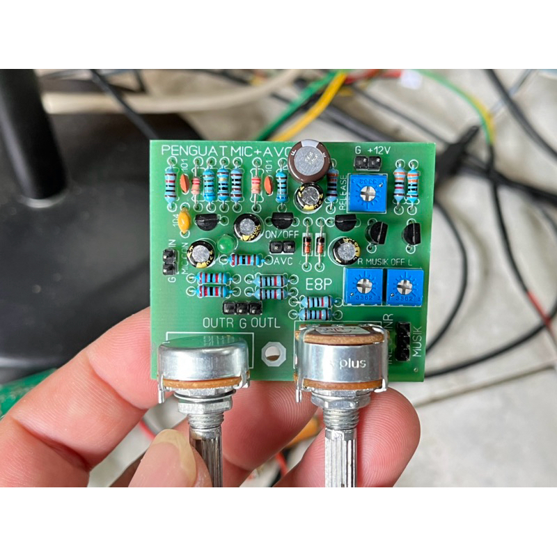 PENGUAT MIC CONDENSOR PLUS AVC STEREO