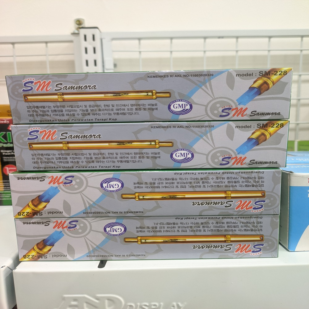 Pen bekam Alat bekam SM 228 Sammora Alat Terapi Pijat Kesehatan Medis asli original