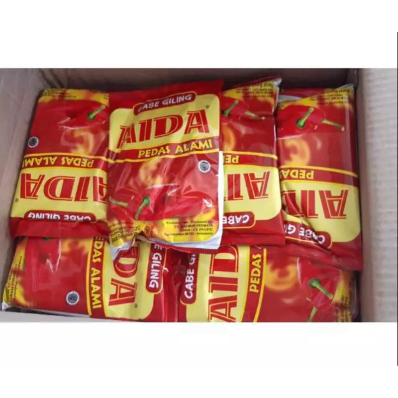 

1 renceng aida sambal bubuk halus/aida sambal bubuk pedas
