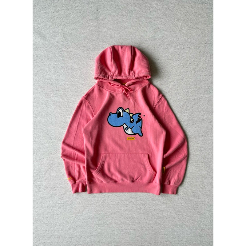 Hoodie pancoat dragon pink