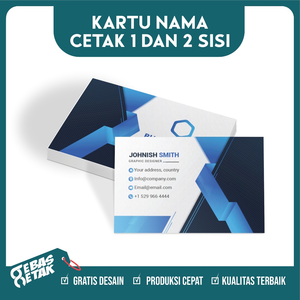 

CETAK KARTU NAMA CUSTOM DESAIN 1 ATAU 2 SISI PRINT KARTU MEMBER OLSHOP LAUNDRY PERUSAHAAN THANKS CARD