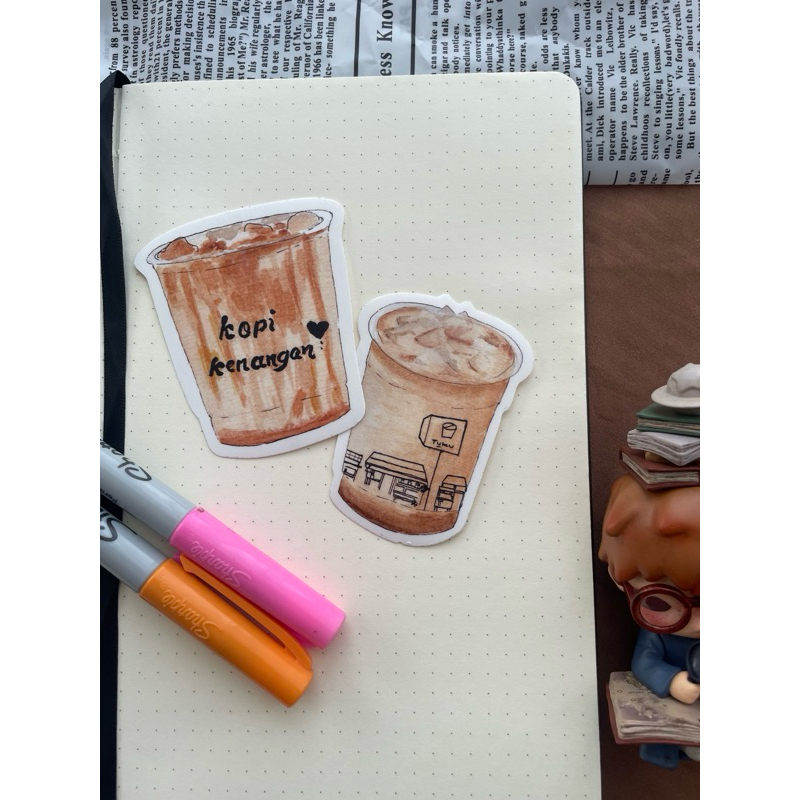 

Sticker Diecut Coffee Edition - Kopi Kenangan & Tuku