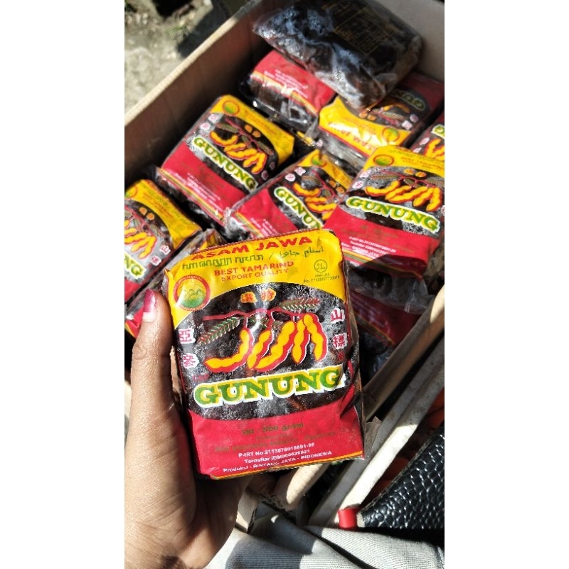 

Asam jawa CAP GUNUNG 500gram
