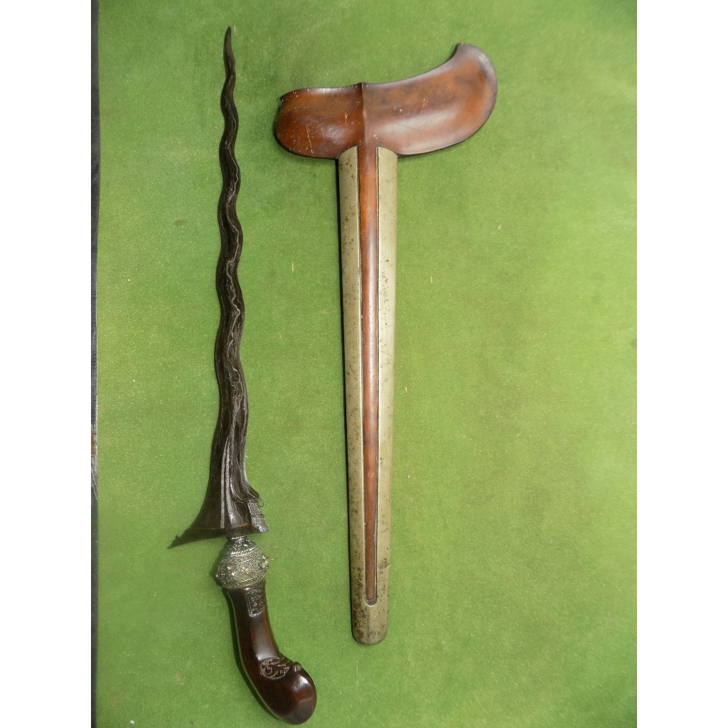 sengkelat era pakubuwono PB tua pamor kulit semangka