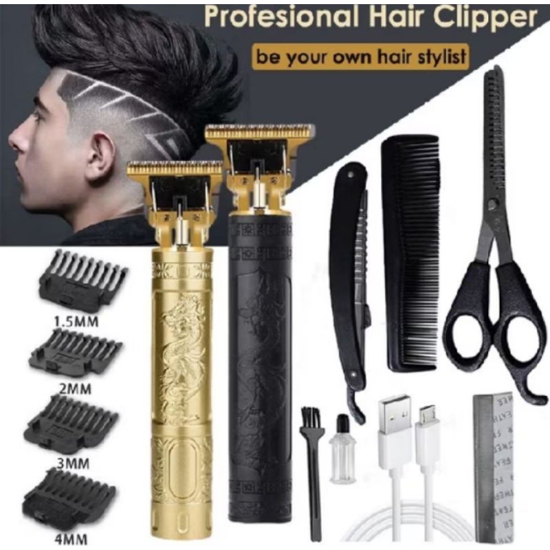 COD-PAKET LENGKAP ALAT CUKUR RAMBUT KUMIS JENGGOT ELEKTRIK/ MESIN CUKUR