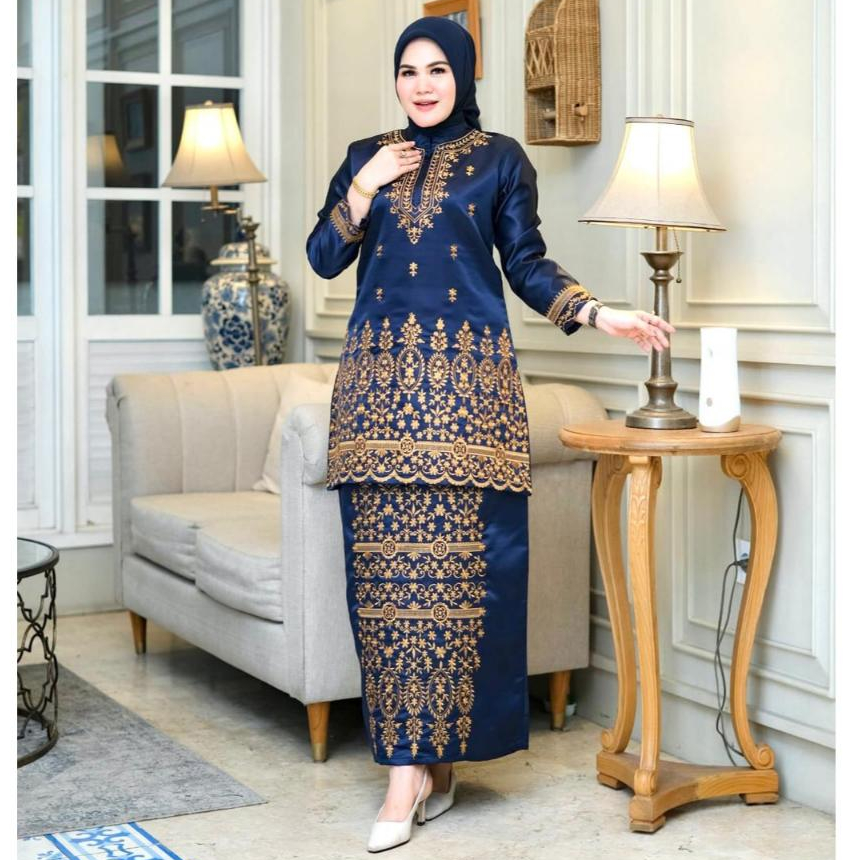 EK-New Set Baju Kurung Bordir - Baju Kurung Modern - Kebaya Modern - Kebaya Baju Kurung Padang - Baj