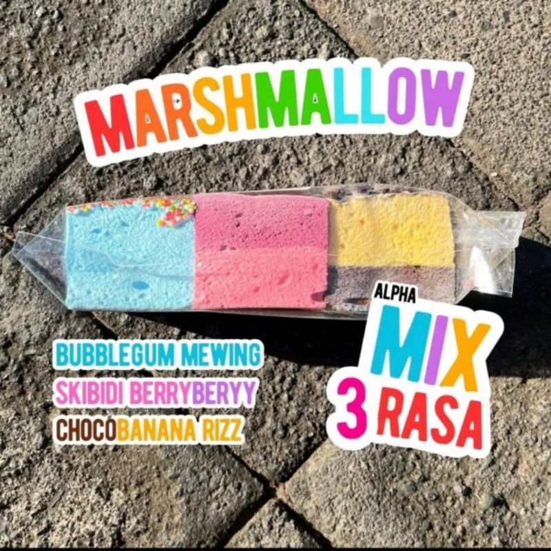 

Marshmallow Justfluff Mix Alpha [ 3 kotak 3 rasa ] Justfluff Marshmallow 1Pack