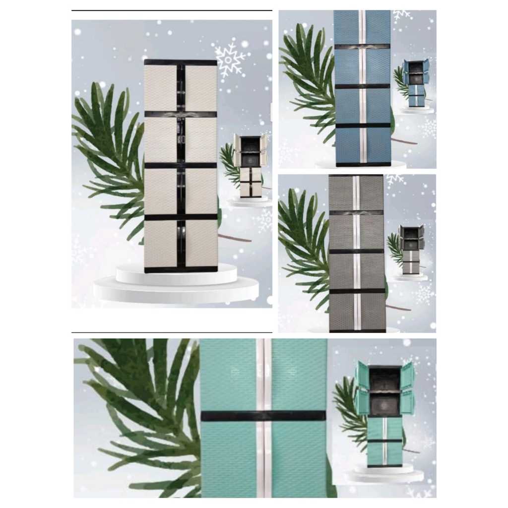 Lemari Plastik Mini (Gagang) Hokindo