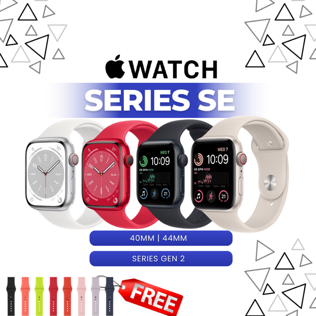 Apple Watch/iWatch Series SE 2 40MM/44MM || Second Original 100% Fullset Bergaransi Ex internasional