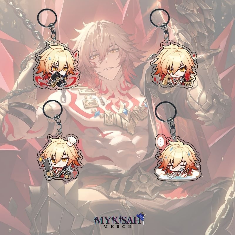 Gantungan Kunci Honkai Star Rail Mydei all - HSR - Ganci Anime - Key Chain Keychain Akrilik